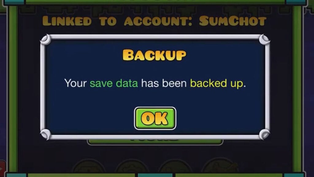 Geometry Dash: How Can You Fix Backup Failed Error?