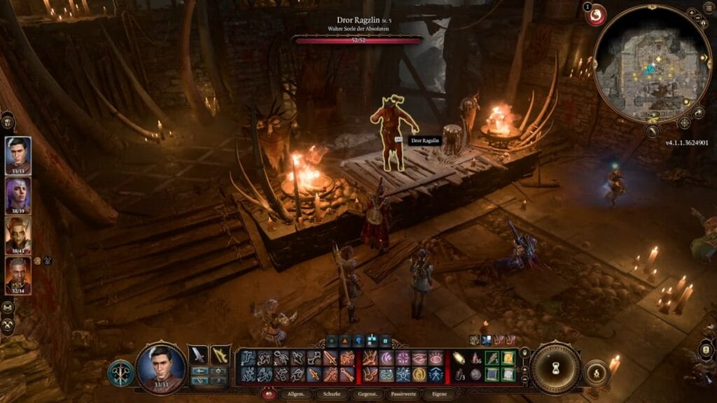 Killing Dror Ragzlin in Baldur's Gate 3