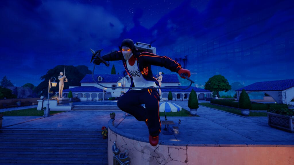 eminem using grapple blade in fortnite