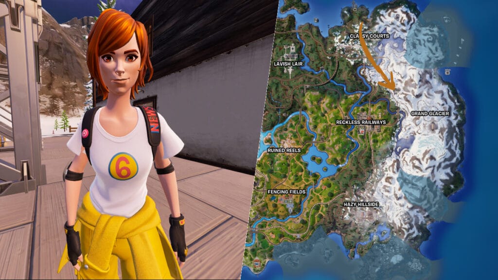 fortnite april o'neil npc location