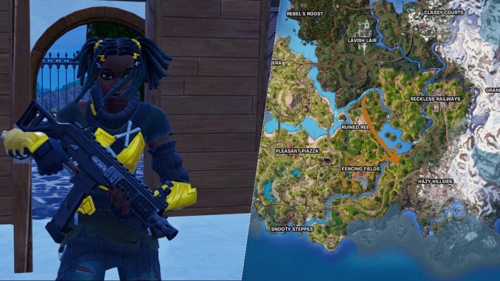 fortnite dara npc location