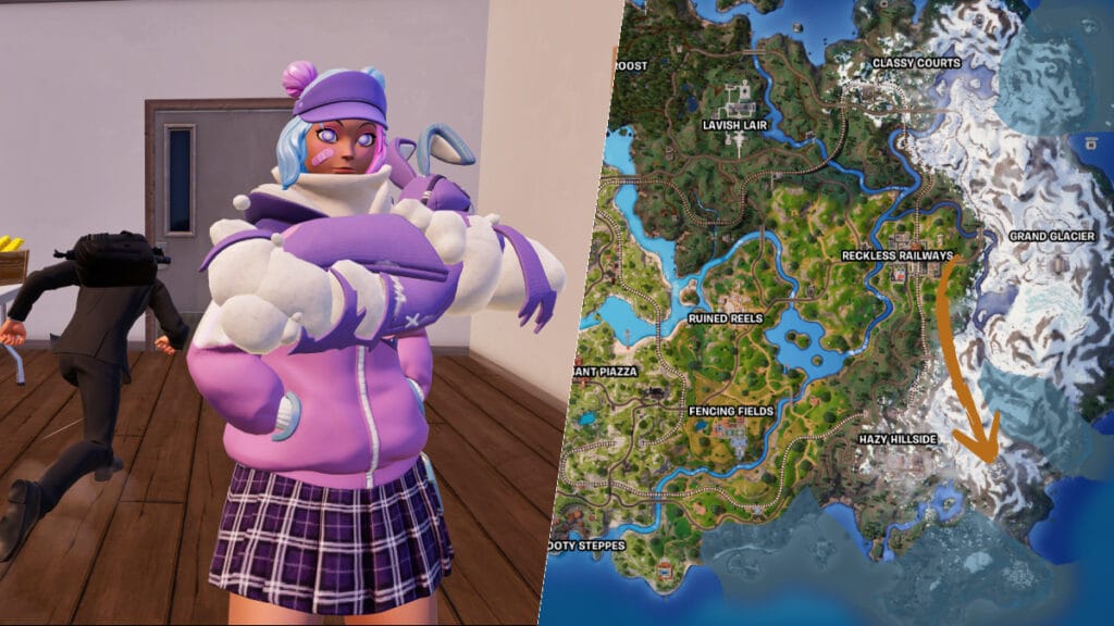 fortnite leelah npc location