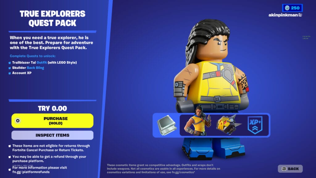 fortnite lego skin