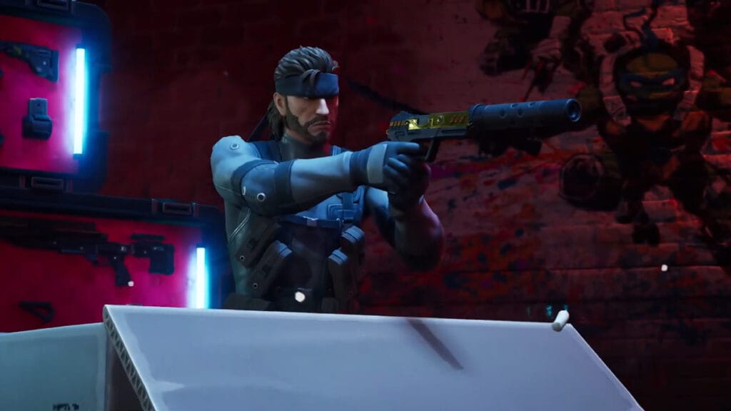 fortnite metal gear solid solid snake