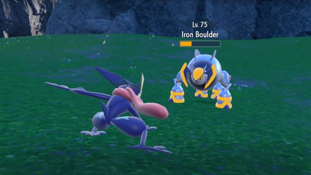 Iron Boulder in Pokemon Scarlet and Violet: The Indigo Disk