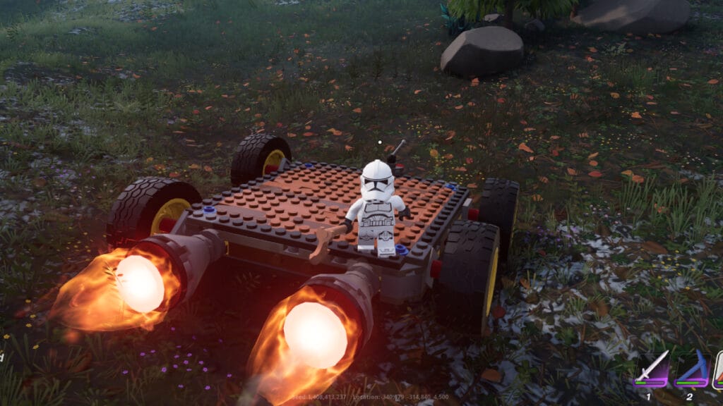 lego fortnite car