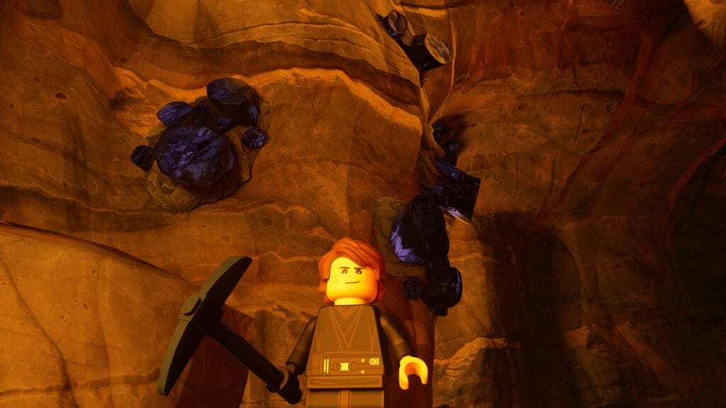 lego fortnite obsidian location