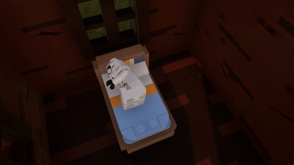 lego fortnite sleeping