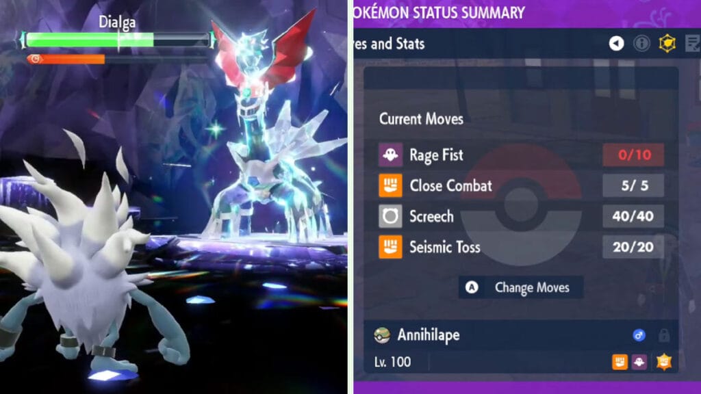 Countering 5-Star Raid Dialga