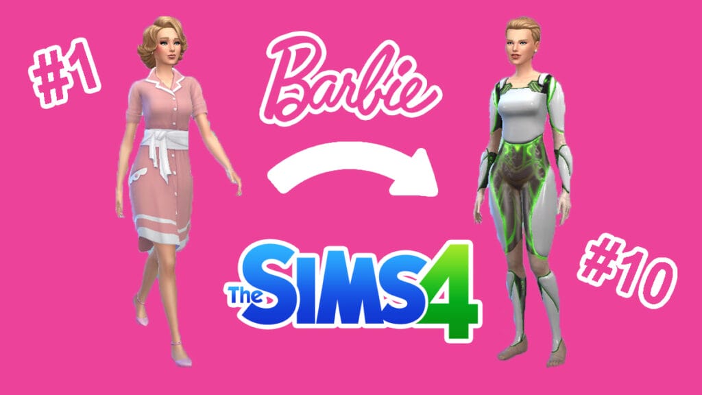 A dive into the Barbie Legacy Challenge in The Sims 4.