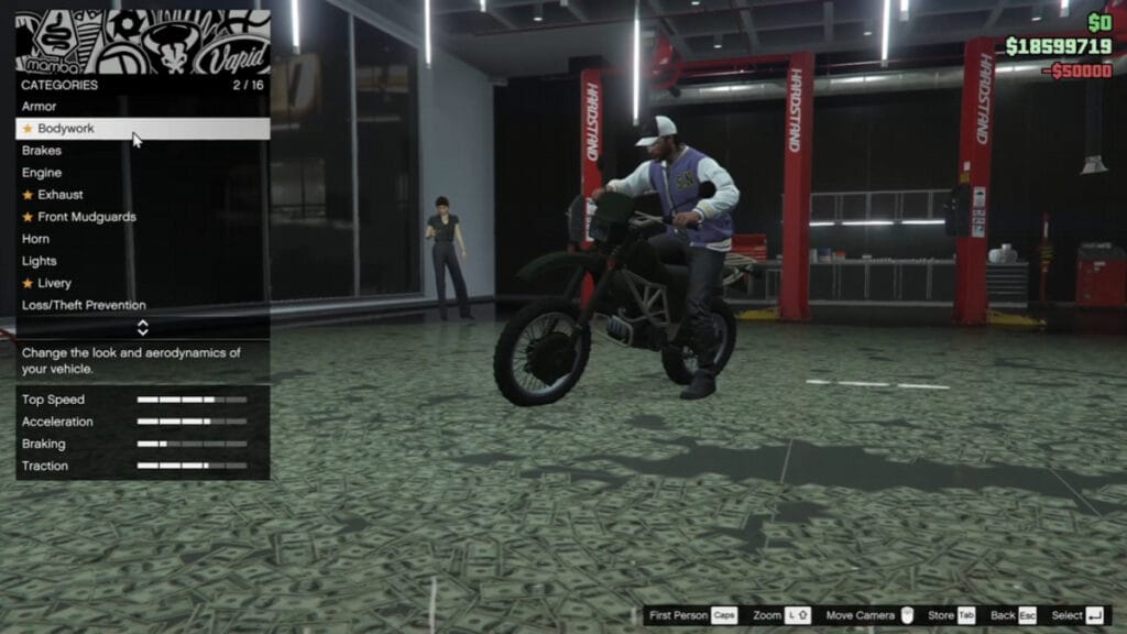 Maibatsu Manchez Scout - fastest bikes gta online