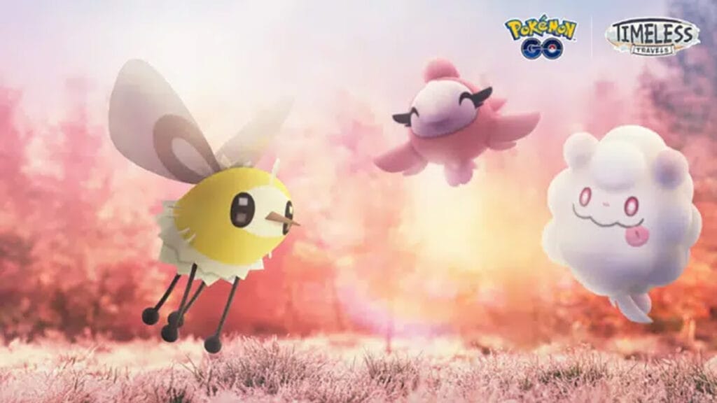 Featured Pokemon During the Dazzling Dream Event Shiny Cutiefly