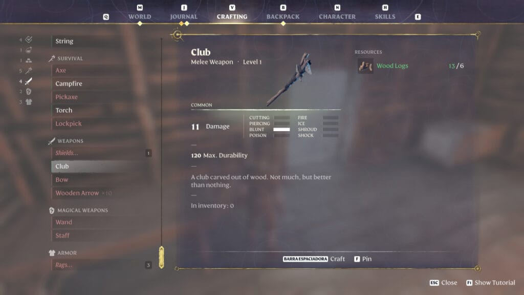 Club Recipe