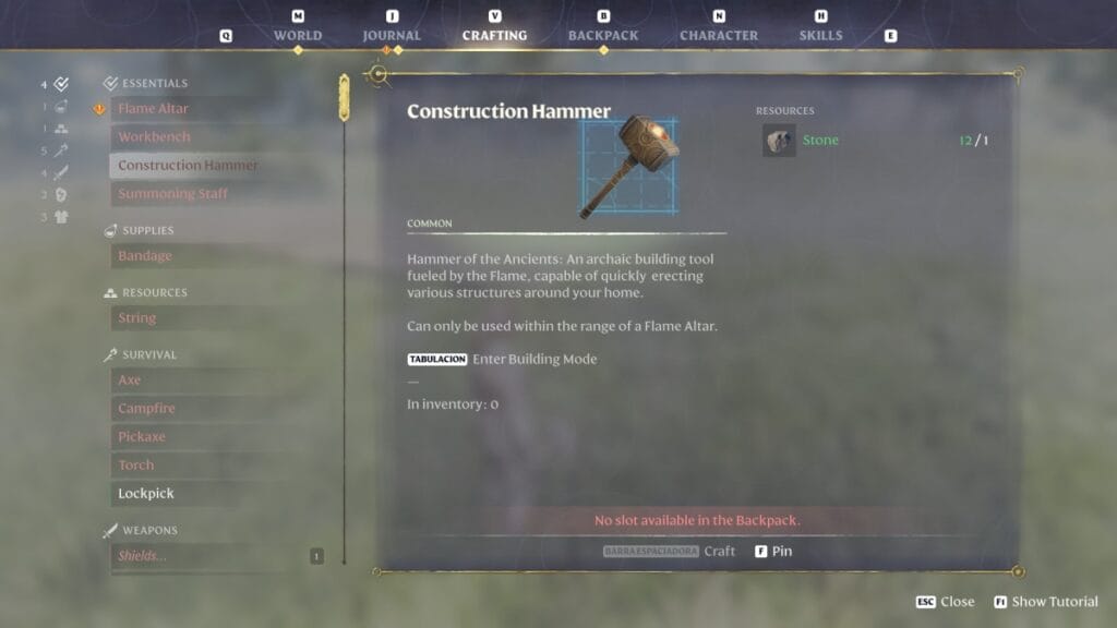 Construction Hammer