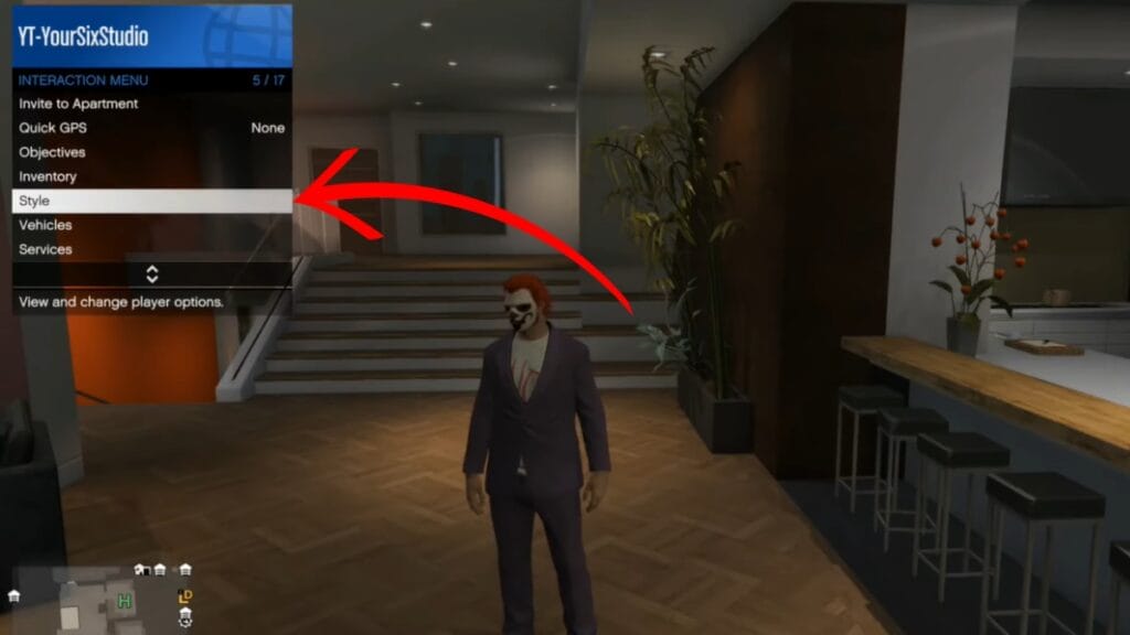 Interaction menu GTA 5 Online