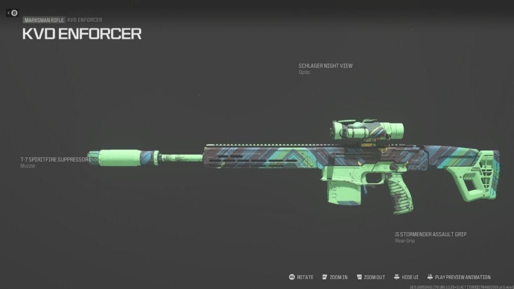 KVD Enforcer Best MW3 Warzone Marksman Rifles