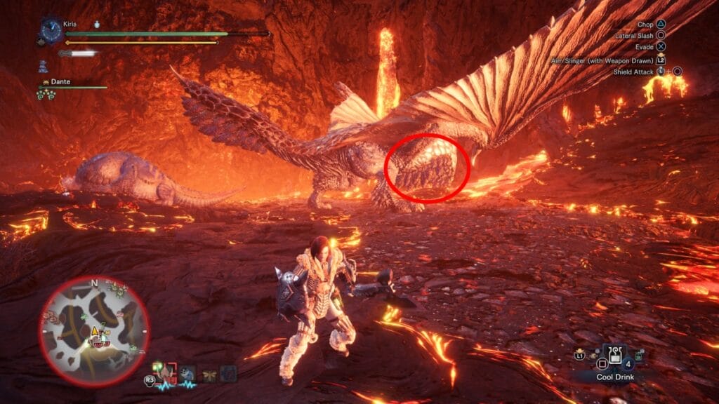 Bazelgeuse Weak Spots