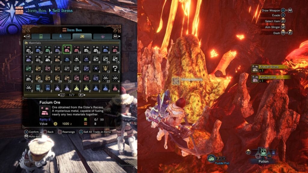 MHW Fucium Ore Location