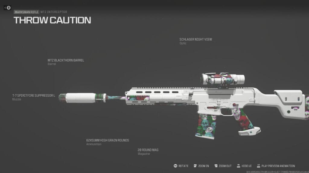 MTZ Interceptor Best MW3 Warzone Marksman Rifles in Season 1 Reloaded