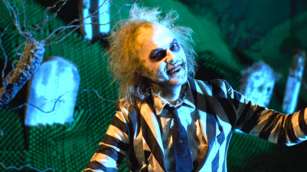 Michael Keaton in Beetlejuice