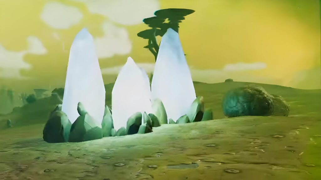 Storm Crystals in No Man's Sky