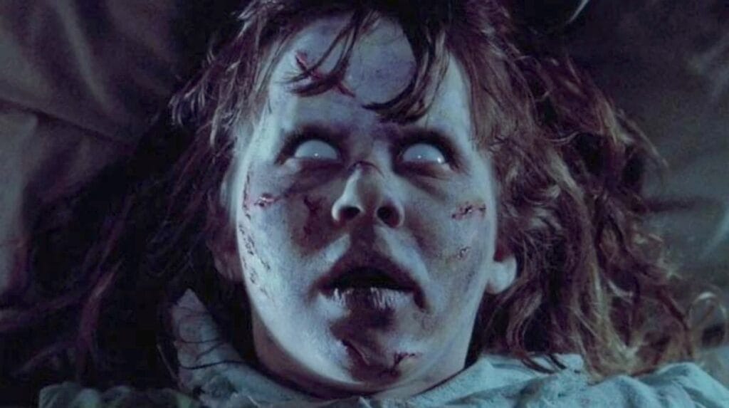 Linda Blair as Regan in The Exorcist