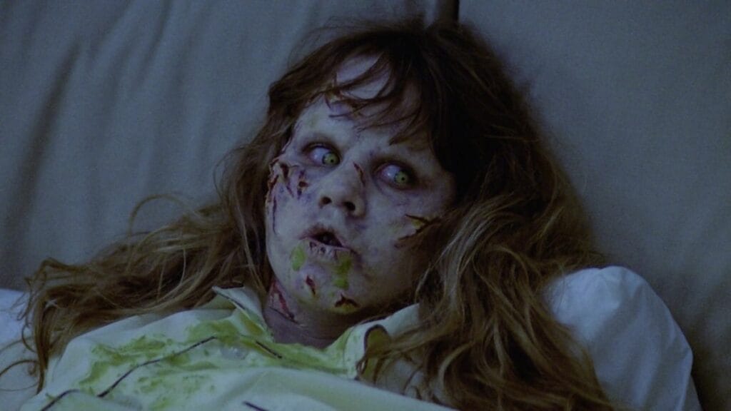 Linda Blair as Regan in The Exorcist