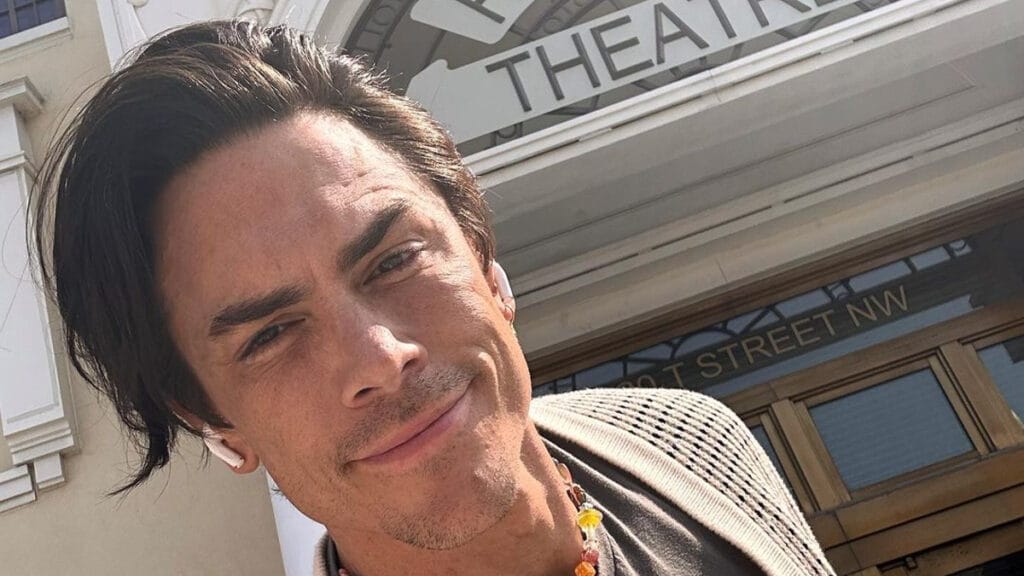 Tom Sandoval with captive tiger, Vanderpump Rules' Tom Sandoval