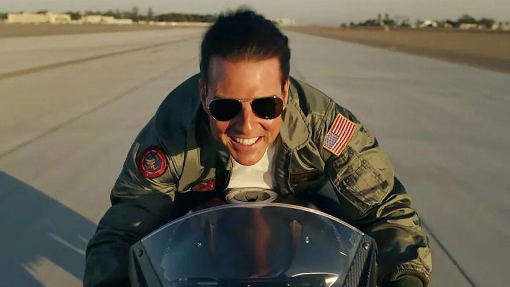 Tom Cruise in Top Gun: Maverick