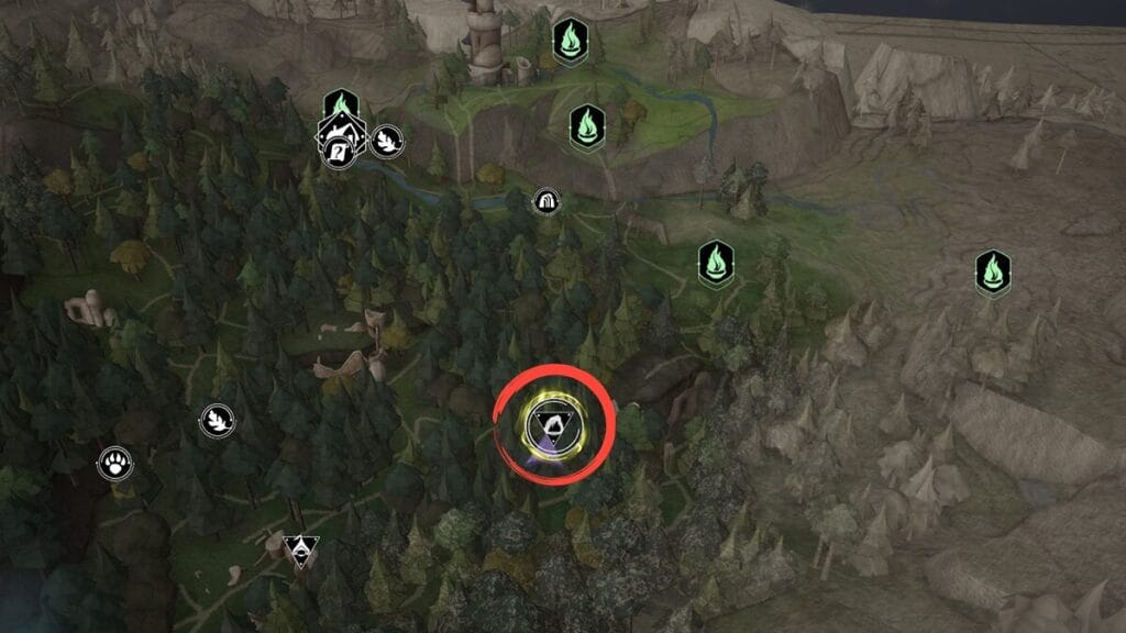 Troll location 1 Hogwarts Legacy