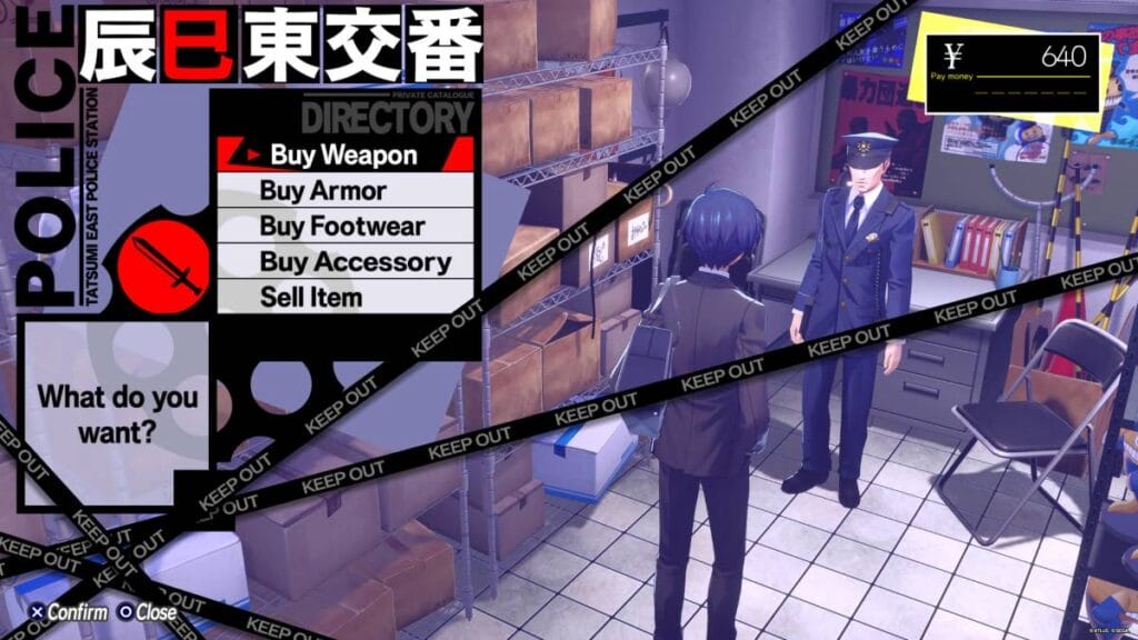 Where Can You Buy More Equipment in Persona 3 Reload?