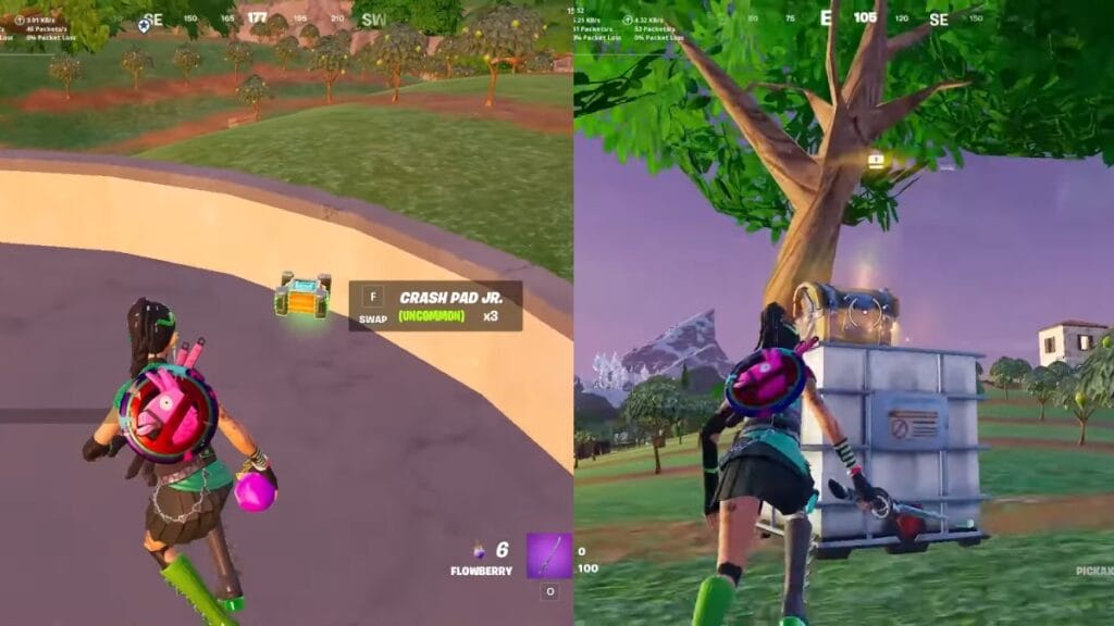 Where To Find Crash Pad Jr. in Fortnite