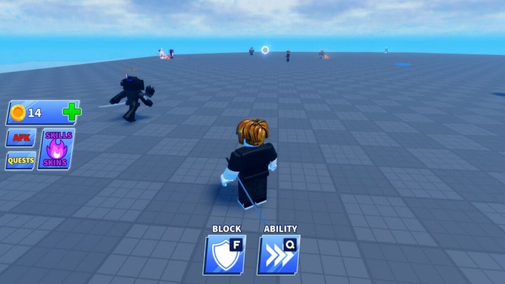 Blade Ball: gameplay