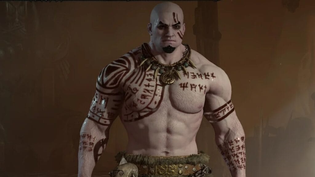 Diablo 4 barbarian far from the armor cap