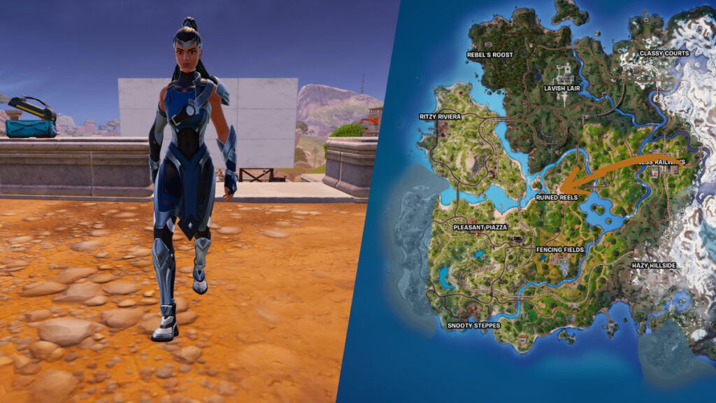 fortnite odyssey npc location