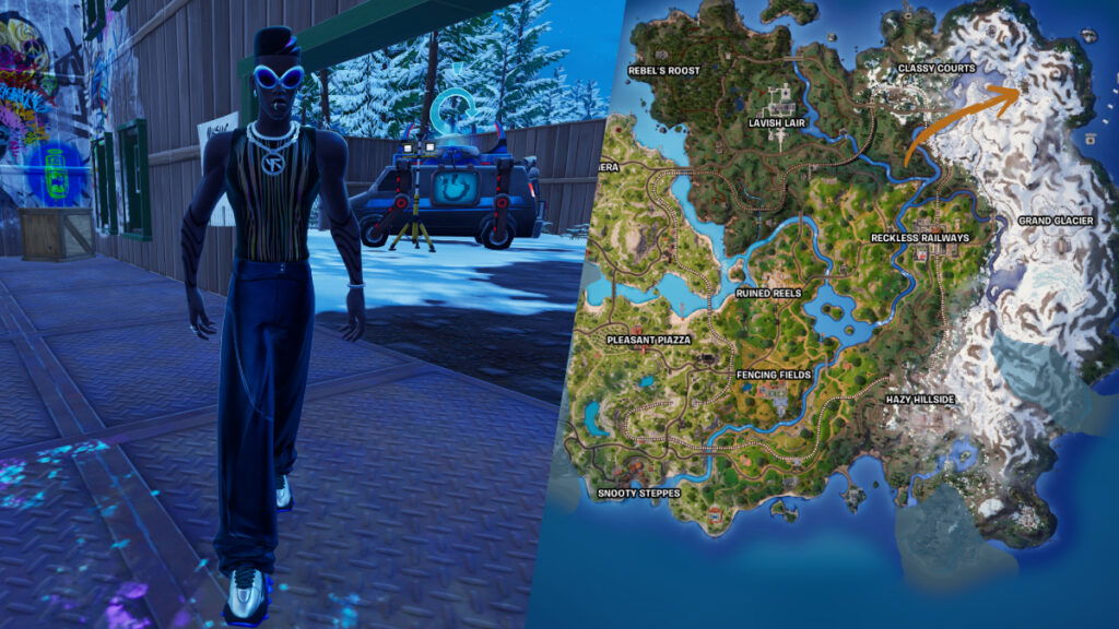 fortnite sonor npc location