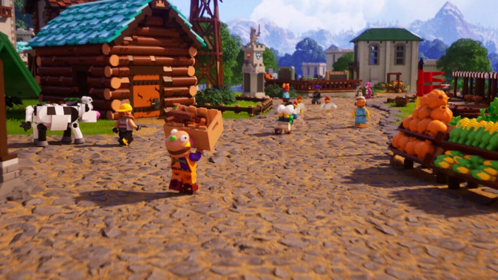 lego fortnite village