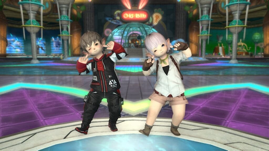 Lop Hop emote FFXIV