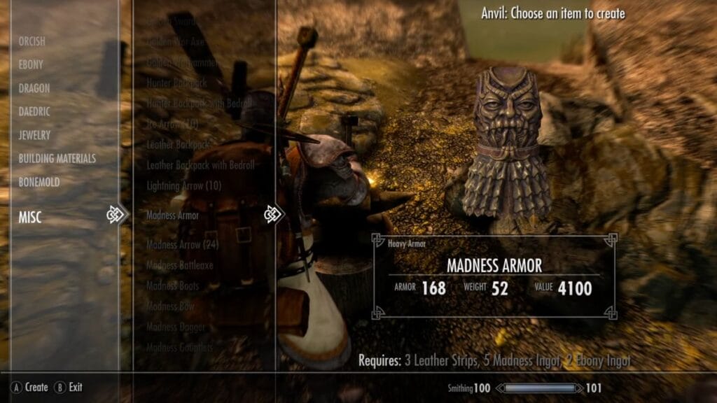 Skyrim: Madness Armor