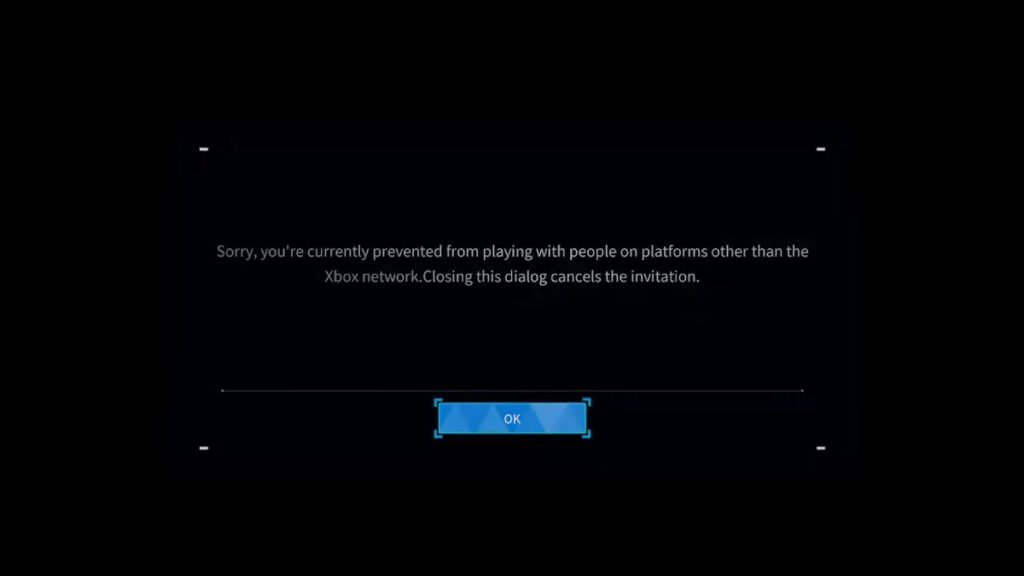 Palworld "Sorry You Are Currently Prevented From Playing Multiplayer" error image