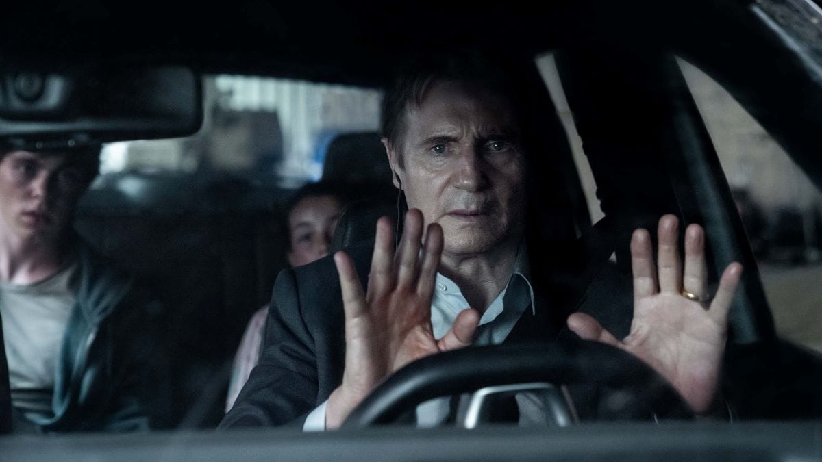 This Amazon Hit Is Liam Neeson Sitting in a Car for 90 Minutes