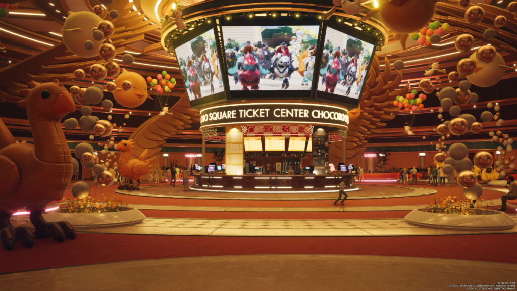 Chocobo Square ticket center