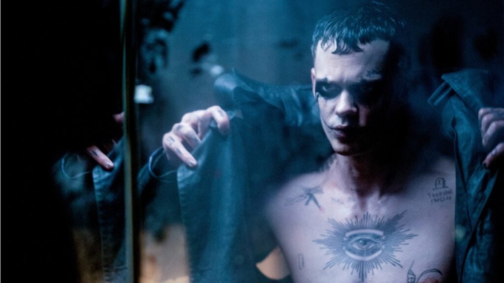 Bill Skarsgård as Eric Draven in The Crow