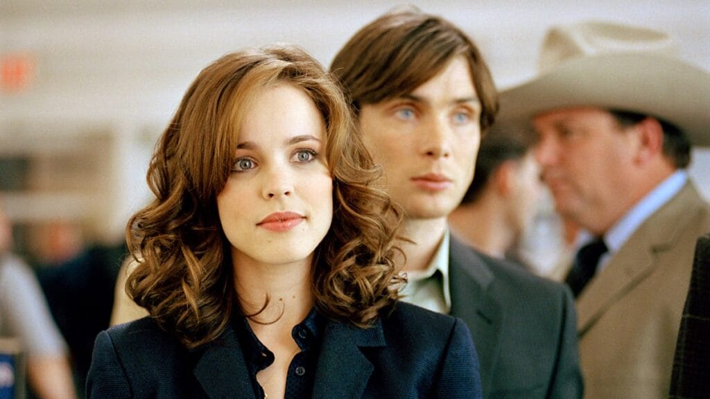 Cillian Murphy and Rachel McAdams in the Wes Craven movie Red Eye