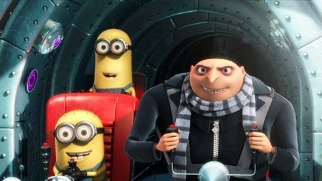 Streaming charts have shown the Despicable Me 2 and 3 are dominating Netflix