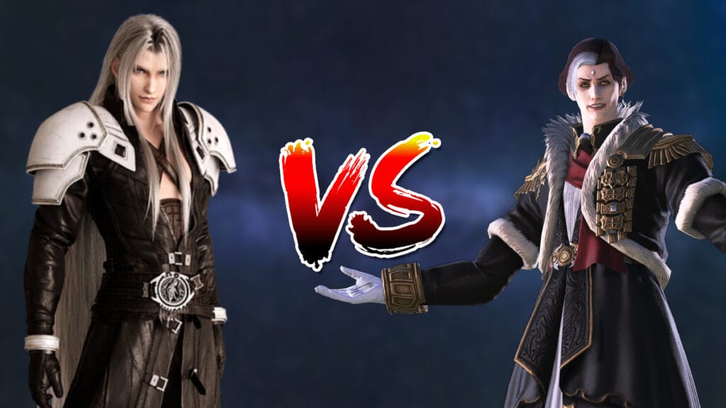 Emet-Selch vs Sephiroth Battle