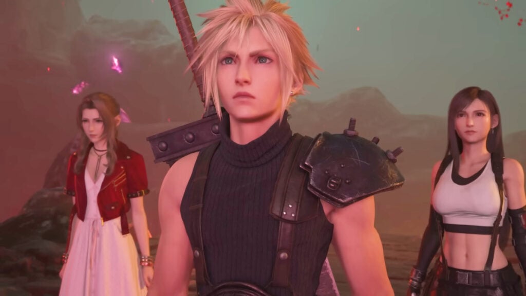 Aerith, Cloud, and Tifa