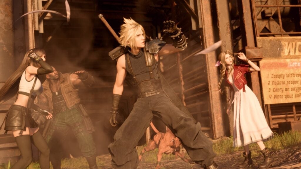 Final Fantasy 7 Rebirth Characters Cutscene