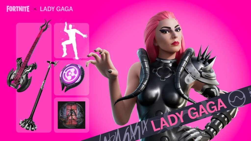 Fortnite Festival Season 2 featuring Lady Gaga