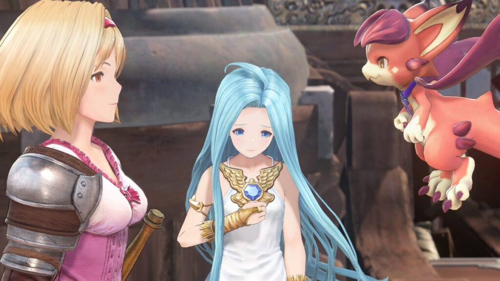 Djeeta, Lyria, and Vyrn